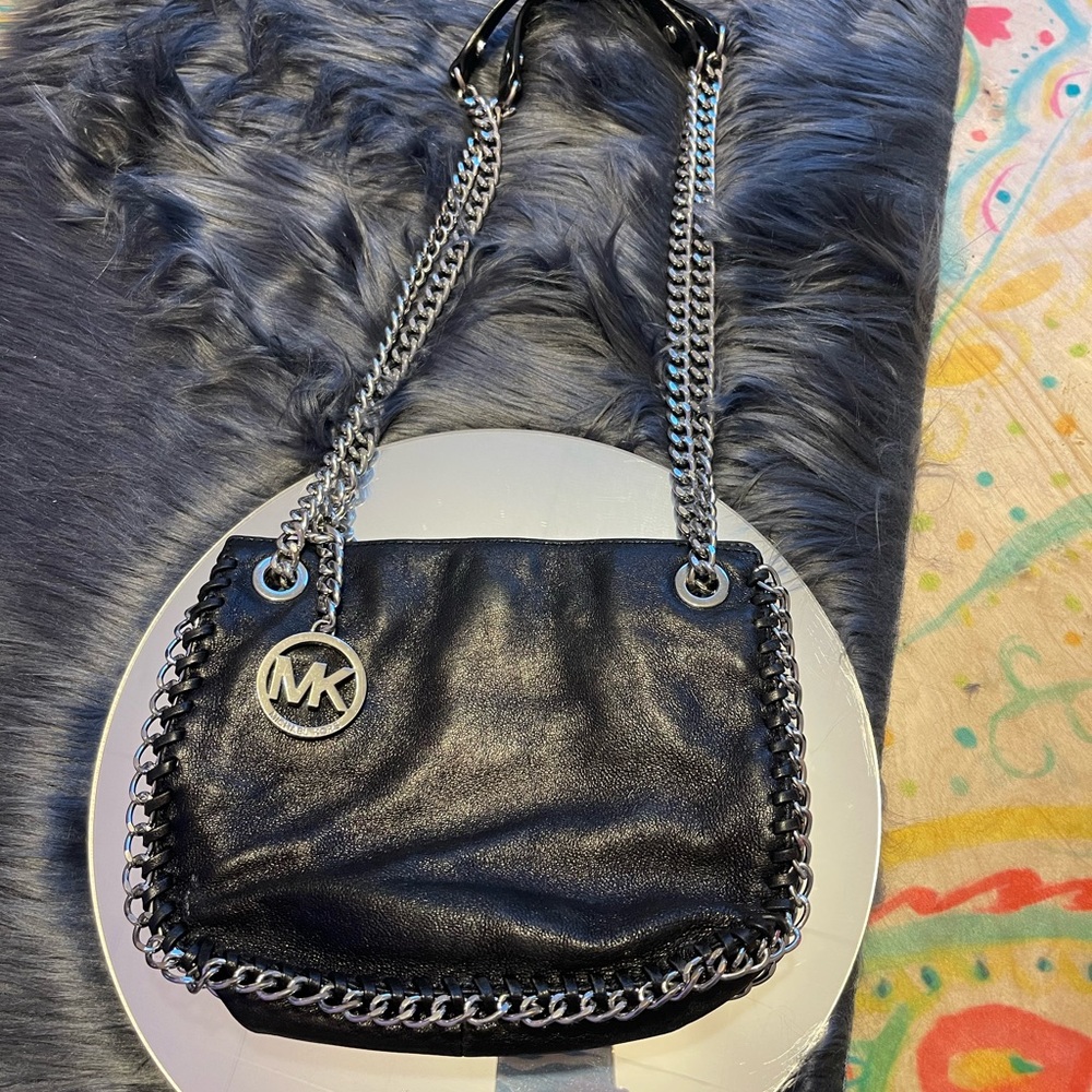 Michael Kors Leather Chain Purse